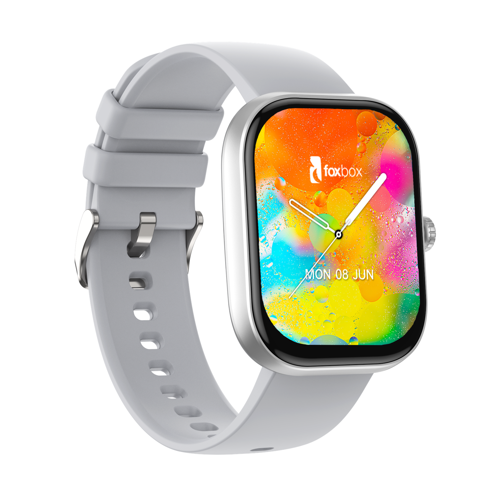 SMARTWATCH FOXBOX NEUTRON 3.0 PLATA
