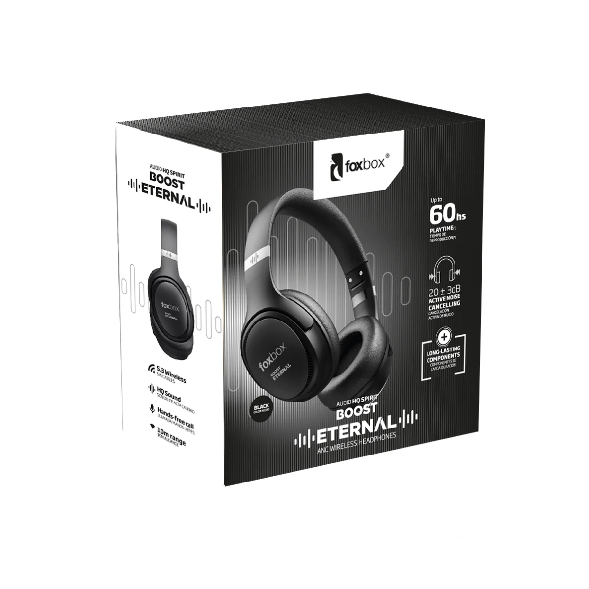 Alternative view of AURICULAR INALAMBRICO FOXBOX BOOST ETERNAL NEGRO