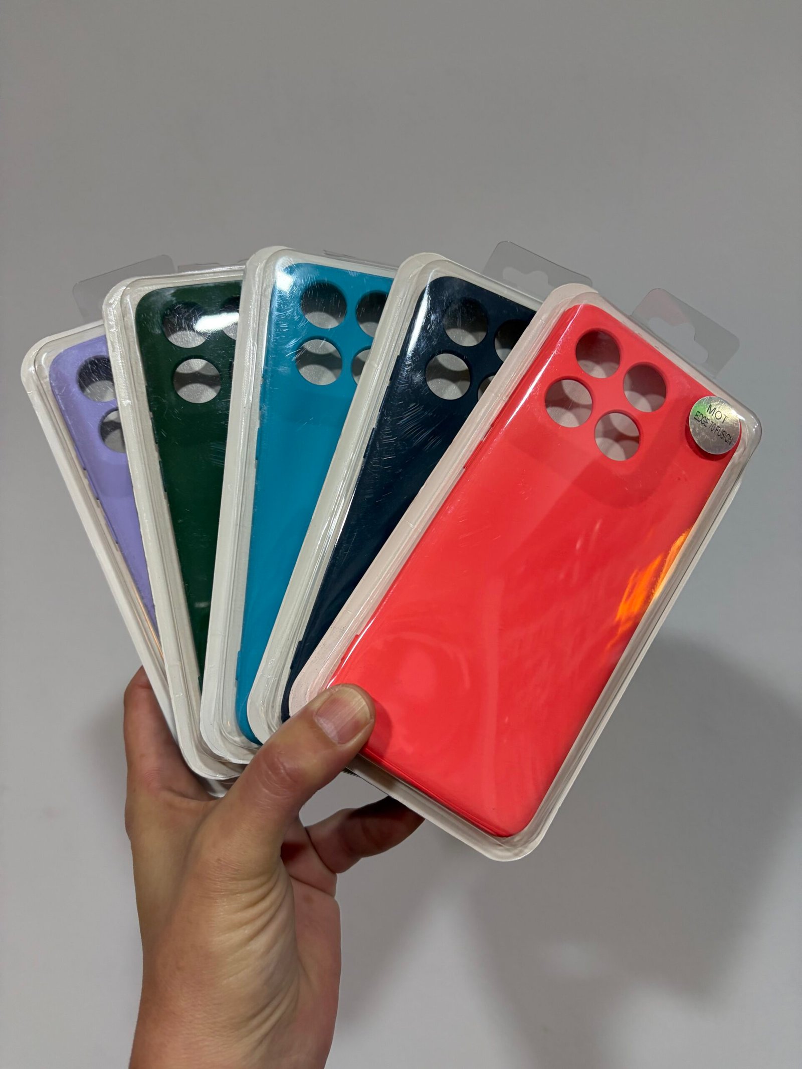 FUNDA SILICONA MOTO EDGE 70 FUSION
