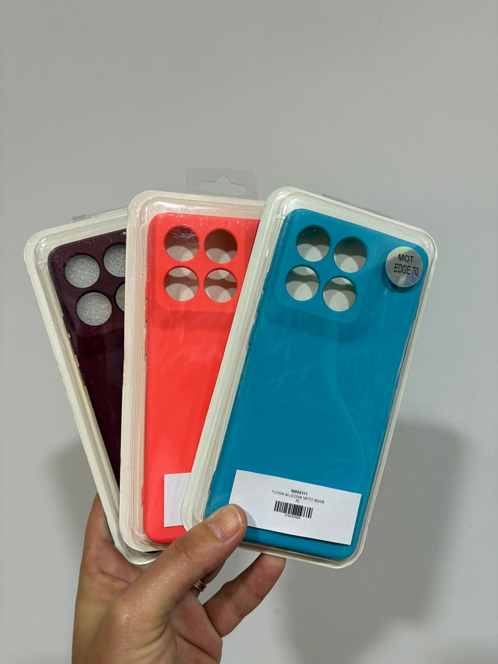 FUNDA SILICONA MOTO EDGE 70