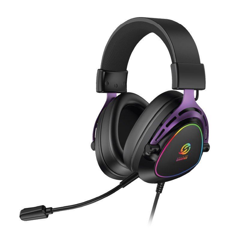 Alternative view of AURICULAR SOLARMAX GHS59V VIOLETA PLUG 3.5/USB/RGB
