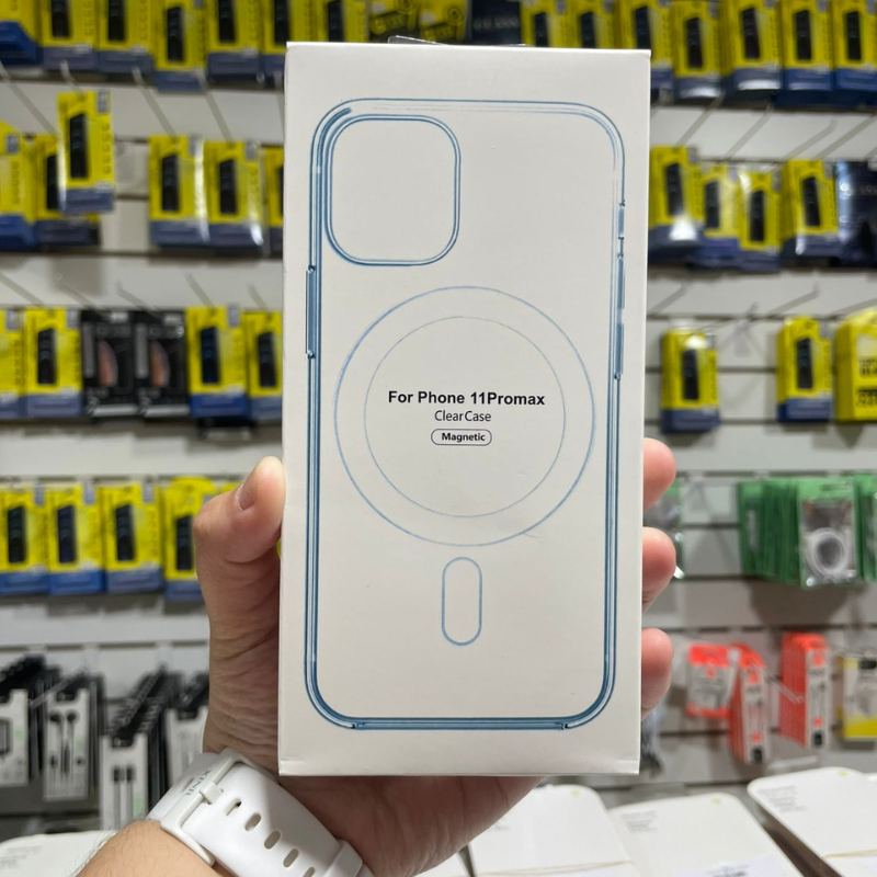 Alternative view of FUNDA MAGSAFE TRANSPARENTE IPHONE 11 PRO MAX