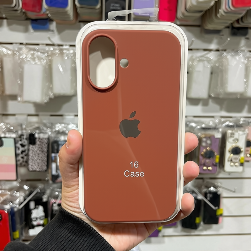 FUNDA SIL CASE GAM MARRON IPH 16