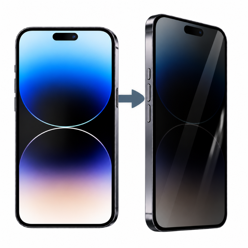 NANO GLASS FOXBOX INFINITY 5H PET CLEAR PRIVACY QR