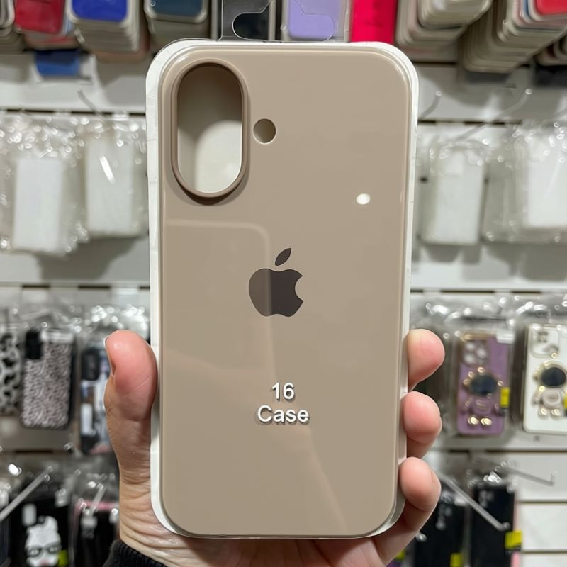 Alternative view of FUNDA SIL CASE GAM MARRON IPH 16