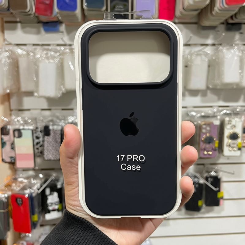 FUNDA SIL CAS GAM NEGRO IPH 17 PRO