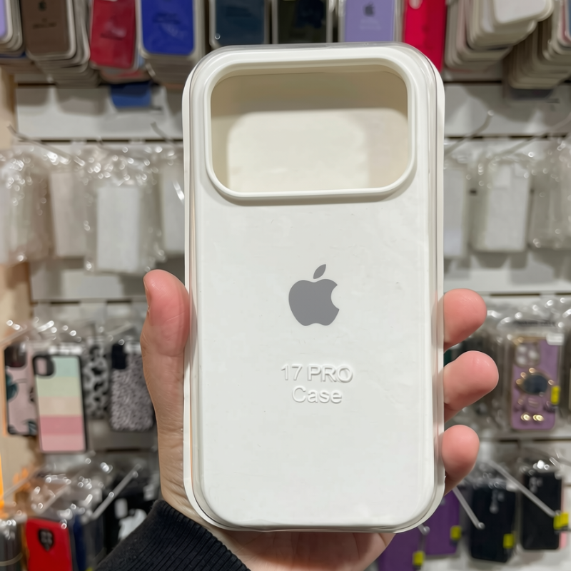 FUNDA SIL CAS GAM BLANCO IPH 17 PRO
