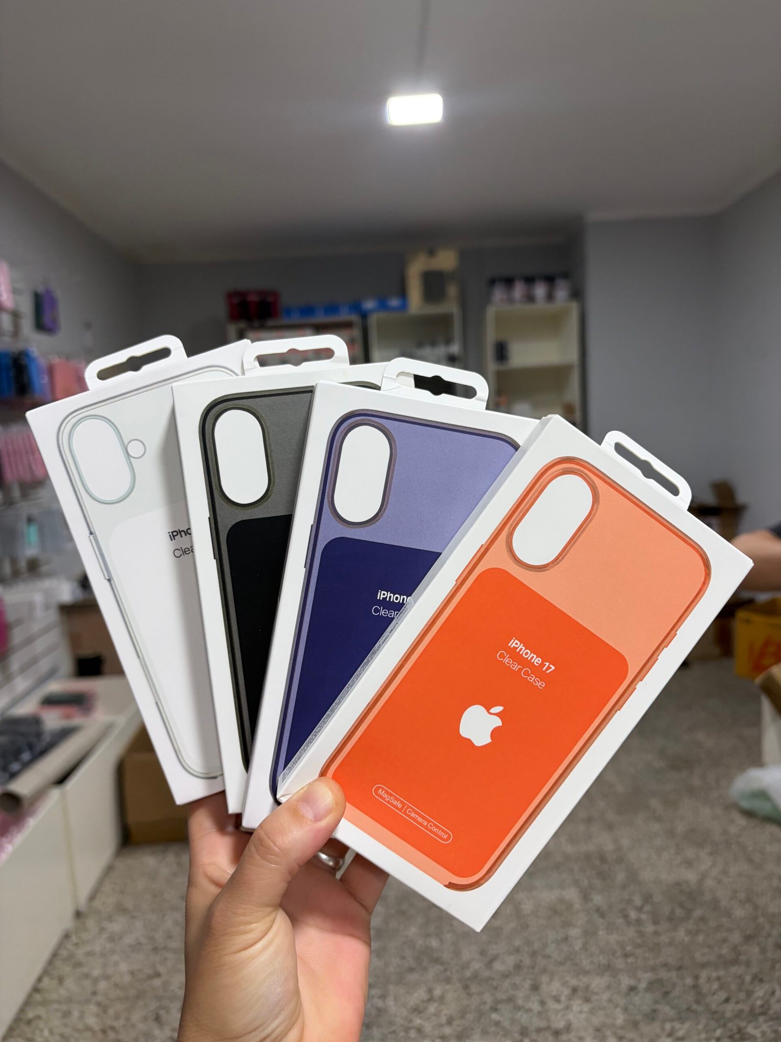 FUNDA COLOR MAX CLEAR IPHONE 17