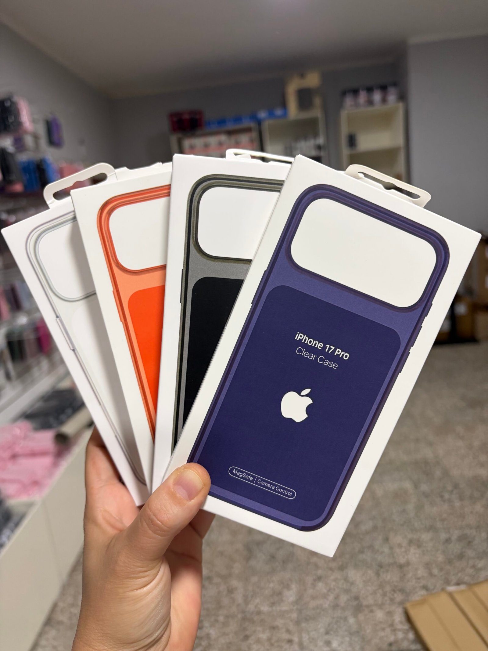 FUNDA COLOR MAX CLEAR IPHONE 17 PRO MAX