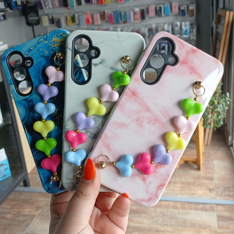 FUNDA MARMOL CON CADENA SAMSUNG A54
