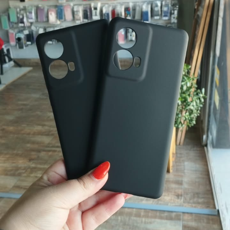 FUNDA SILICONA NEGRA MOTOROLA G85