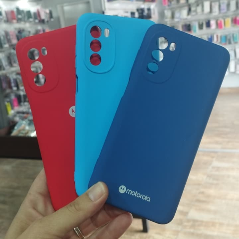 FUNDA MOTOROLA G52/G82 SILICONA SIMIL ORIGINAL