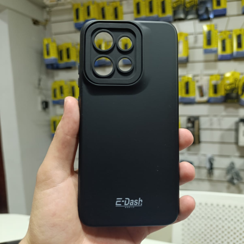 FUNDA RUBBER MOTO EDGE 50 NEO NEGRO