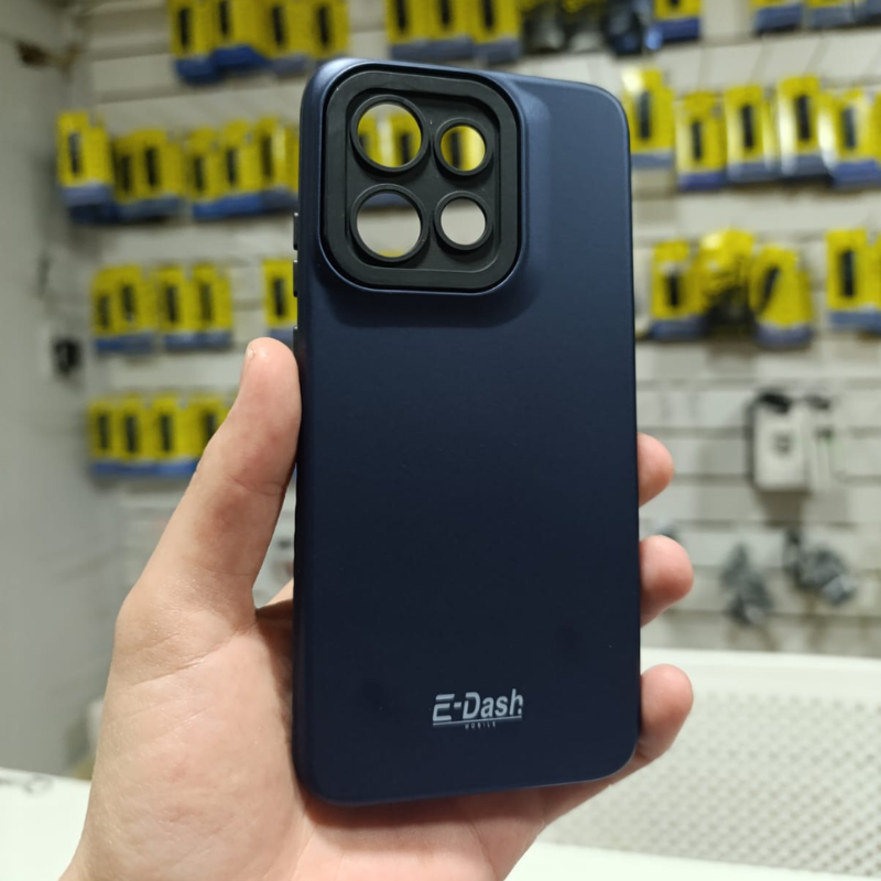 FUNDA RUBBER MOTO EDGE 50 NEO AZUL
