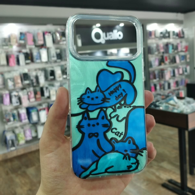 FUNDA METALIZADA DISEÑO IPHONE 17 PRO MAX
