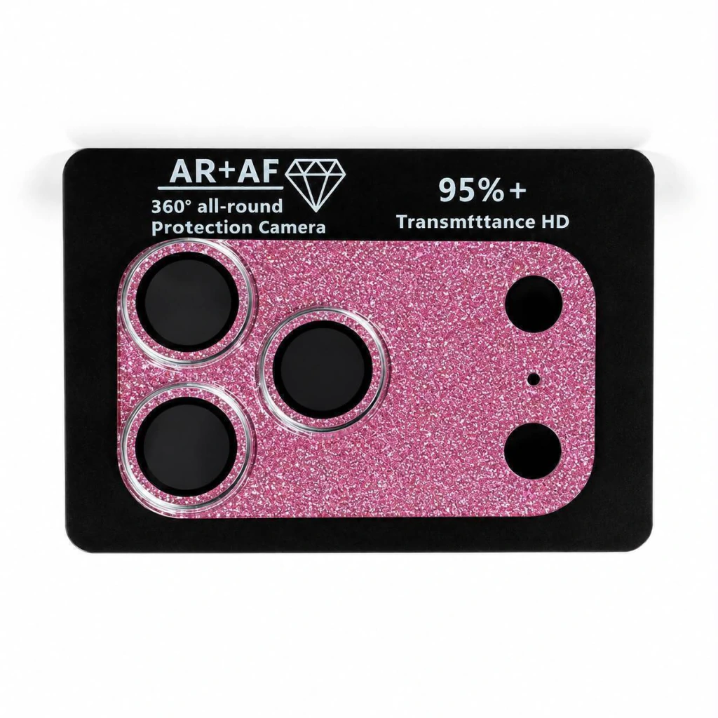 Alternative view of VIDRIO CAMARA COMPLETO - GLITTER / IPHONE 17 PRO