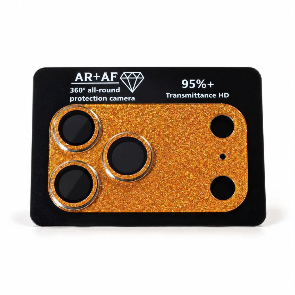 VIDRIO CAMARA COMPLETO - GLITTER / IPHONE 17 PRO